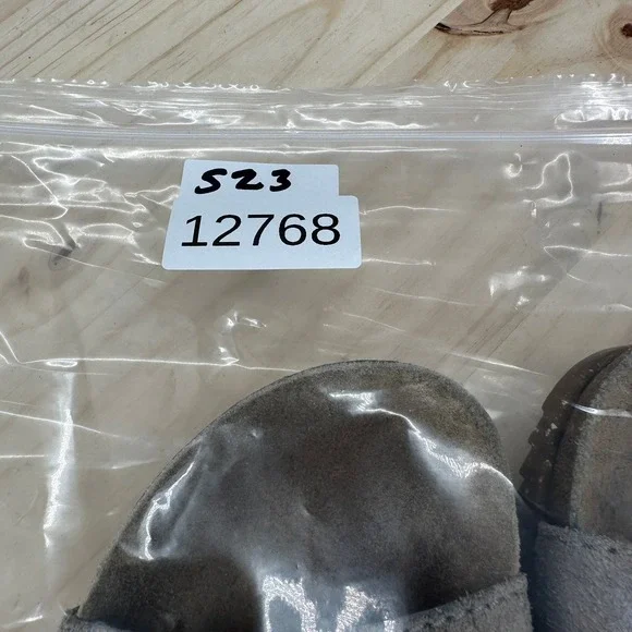 Dansko Cork Footbed Slide Sandals 8.5 Vibram Suede Double Strap Buckle Comfort - Picture 11 of 12